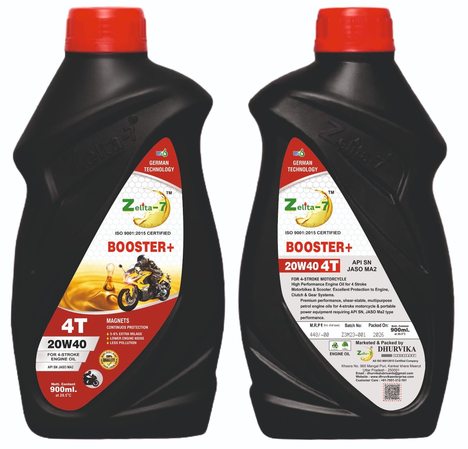 Zelita-7 Booster+ Engine Oil 20W-40